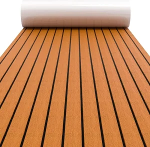 Weather-Resistant EVA Molded Deck Cushioning Pad Marine Boat Mat Non-Slip Shock-Absorbing UV-Protected Shore Hardness 38-65