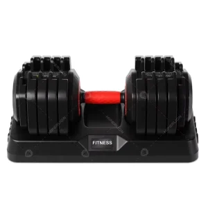 Weight Lifting Adjustable Dumbbell From 5kg to 41kg Quick Adjust Universal Use Gym Strength Fitness