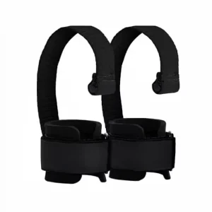Weight-Lifting Straps with SBR Padded Wrist Support and Velcro Hand Grip