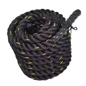 Weighted Polyester/Dacron 6kg Customizable Logo Battle Jump Rope for Strength Training