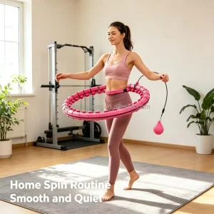 Weighted Smart Fitness Hula Hoop Waist Trainer for Adults and Children