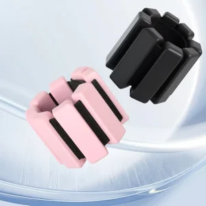 Weighted Wrist and Ankle Bands, Adjustable Leg and Arm Straps, Silicone Iron Sheet Bracelets for Training, Yoga, and Running