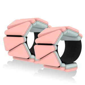 Weighted Wristband and Ankle Weights Silicone Velcro Closure Colorful Waterproof Adjustable for Yoga Pilates Home Gym Fitness OEM ODM