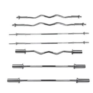 Weightlifting Dumbbell Barbell Bar Chrome Alloy Iron Gym Fitness Equipment