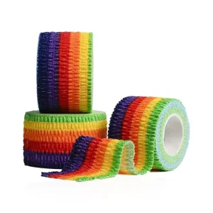 Weightlifting Hook Grip Tape 2 Inch Elastic Adhesive Athletic Tape for Thumb Grip Support Weightlifting CrossFit & Gym Use