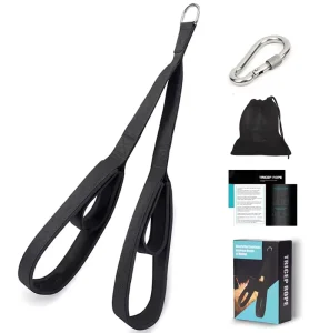 Weightlifting Tricep Rope, Cable Handles, and Strap