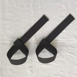 Weightlifting Wrist Straps Padded Polyester Cotton Lifting Wraps for Powerlifting, Deadlifts, and Strength Training