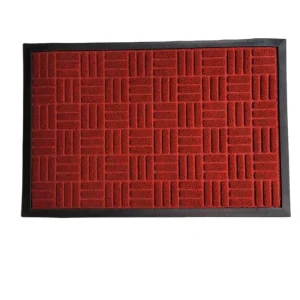 Welcome Rubber Outdoor Doormat for Entry Patio Front Door