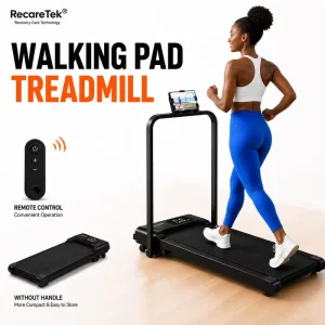 Wellness and Fit Walking Pad Treadmill Exercise Equipment Body Fitness Training Fitness Workout Machine Walking Exercise Machine