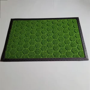 Wet-Shoe Indoor Outdoor Doormat Winter Rubber Mesh Jacquard Puzzle Pattern Washable Oriental