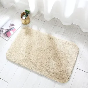 White Kitchen Floor Mat Wipe-Clean Doormat