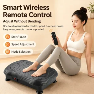 Whole Body Vibration Plate Exercise Machine for Lymphatic Drainage