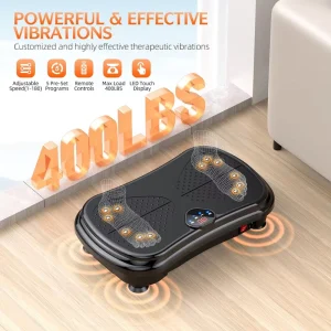 Whole Body Vibration Plate Fitness Platform with 120/99 Speed Levels