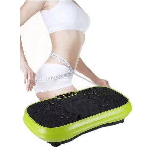 Whole Body Vibration Plate Machine with Speaker and Resistance Bands for Home Gym