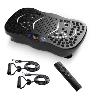 Whole Body Vibration Plate for Home Use with Acupressure Massage Surface and 99 Speed Levels