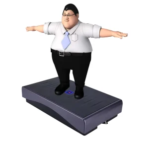 Whole Body Vibration Platform Exercise Machine, Electromagnetic, Vertical Vibration