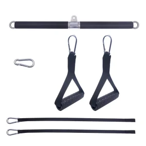 Wide-Grip Lat Pulldown Bar Cable Attachment