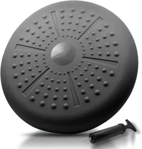 Wiggle Seat PVC Balance Disc Cushion for Yoga Exercise and Sitting Posture Support