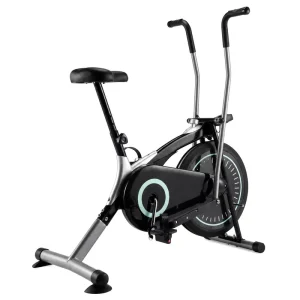 Wind-Resistance Air Bike with Metal Body for Home Fitness