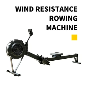 Wind Resistance Air Rowing Machine PM5 Monitor 230KG Max Weight Split-Storage Commercial Gym Rower CE Certified