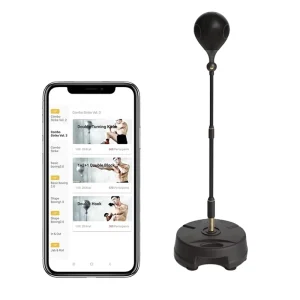 Wireless App Game Home Inflatable Free-Standing Filled Heavy Kick Boxing Punching Bag Fitness Equipment