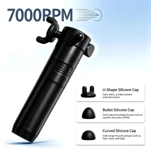 Wireless Handheld High-Frequency Vibration Body Massager for Myofascial Recovery After Sports Training