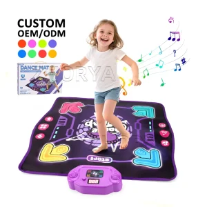 Wireless Musical Dance Mat with LED Lights
