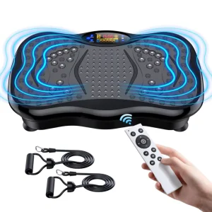 Wireless Vibration Plate Exercise Machine High Frequency Body Shaker Vibro Fit Workout Platform for Fat Shaking Slimming