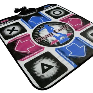 Wireless/Wired Single or Double Dance Mat with LED Light for PS5, PS4, PS3, PS2, Xbox One, Wii, TV, PC, USB