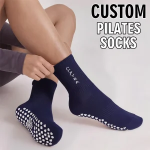 Women Anti Slip Cotton Breathable Pilates Yoga Barre Grip Socks ODM Factory Supply