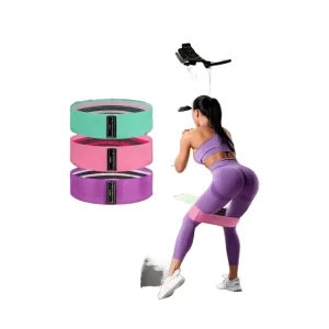 Women’s Adjustable Non-Slip Fabric Resistance Band 15-30 kg