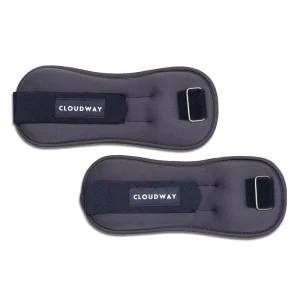 Women’s Ankle Weights, 3 lb Pair, Slim Fit for Legs and Glutes