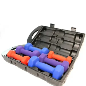 Women’s Dumbbell Set with Plastic Box