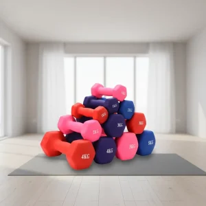 Women’s Gym Dip Dumbbell Set, Iron Hexagon Dumbbells, Manufacturer