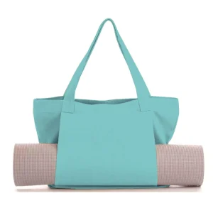 Women’s Large Cotton Canvas Yoga Storage Handbag