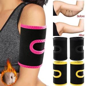 Women’s Neoprene Compression Arm Wraps for Yoga and Gym
