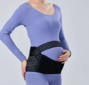 Women’s Soft Daily Adjustable Lumbar Back Brace Support Belt
