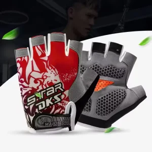 Women’s and Men’s Weightlifting Non-Slip Half-Finger Sports Gloves