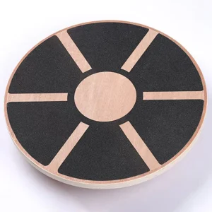 Wood Dance Balance Board for Exercise, Fitness Training and Yoga, Wobble Disk