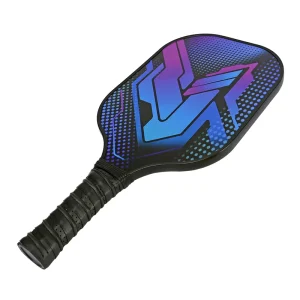 Wood Pickle Ball Racket Bundle for Indoor Tennis Court Conversion, Lightweight, Senior