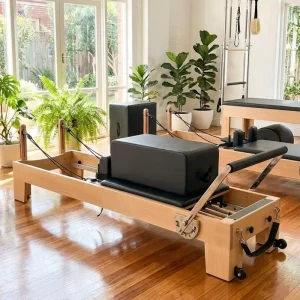 Wood Pilates Reformer CE ISO Pilates Machine Manufacturer