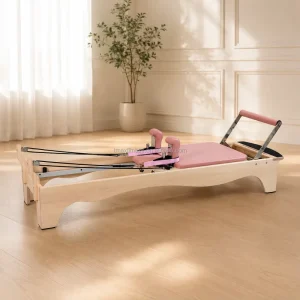 Wood Pilates Reformer for Fitness Studio German Spring CE ISO
