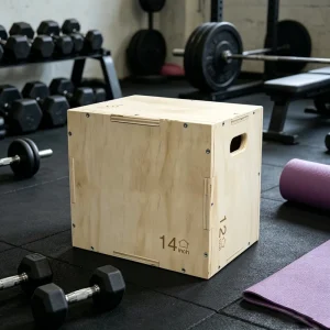 Wooden 3-in-1 Plyo Box, Multiple Sizes