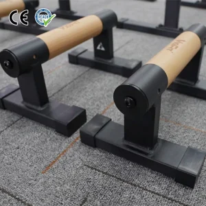 Wooden Calisthenics Parallettes for Handstand Push-Ups