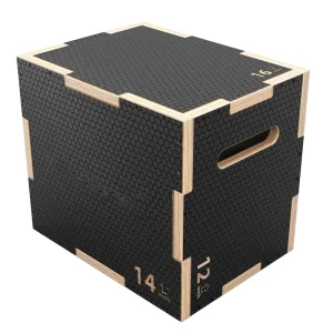 Wooden Fitness Jumping Box Combination Training Device for Bounce Training