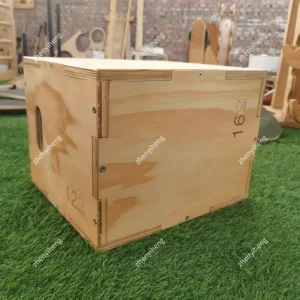 Wooden Jump Box for Strength Training