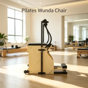Wooden Pilates Wunda Chair Smooth Adjustable Commercial Factory Supply Pilates Studio Equipment