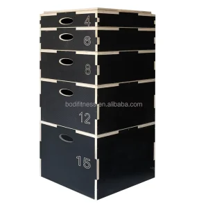 Wooden Plyo Box Set