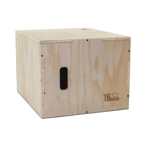Wooden Plyo Box for Agility Training, Puzzle Style