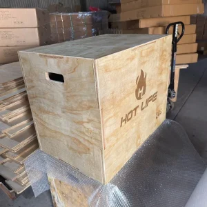Wooden Plyometric Jump Box for Gym Training